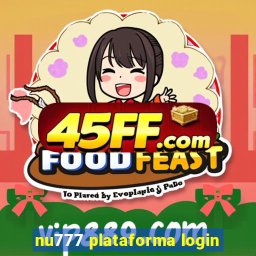 nu777 plataforma login